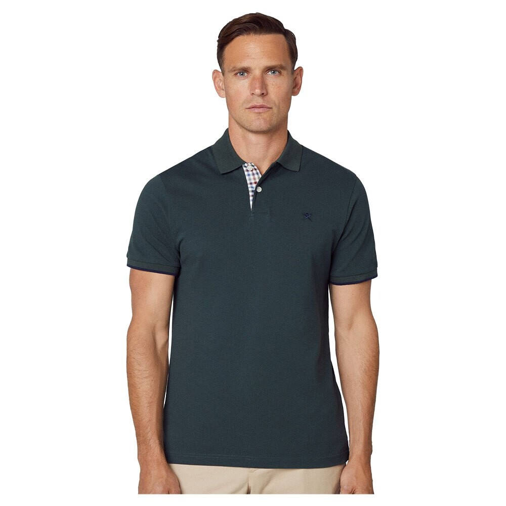 Поло с коротким рукавом Hackett Trim, синий