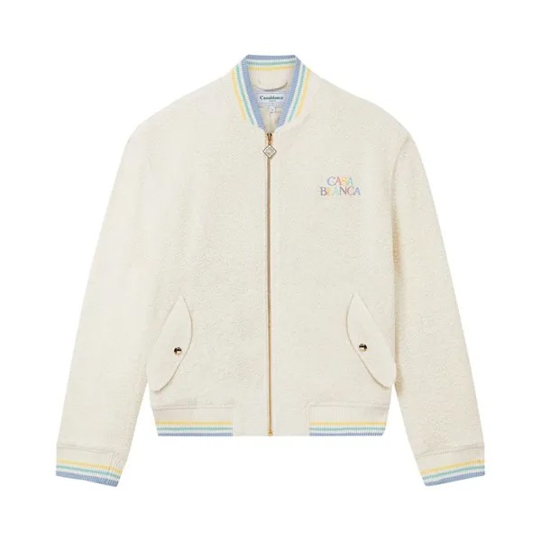 Куртка Casablanca Bomber Jacket, цвет Maison Pastelle