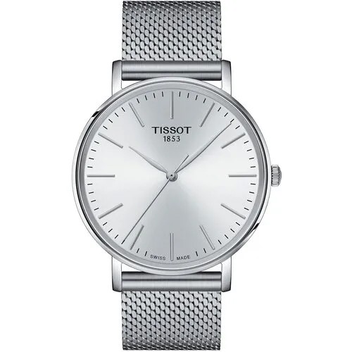 Наручные часы TISSOT T-Classic, серебряный, белый