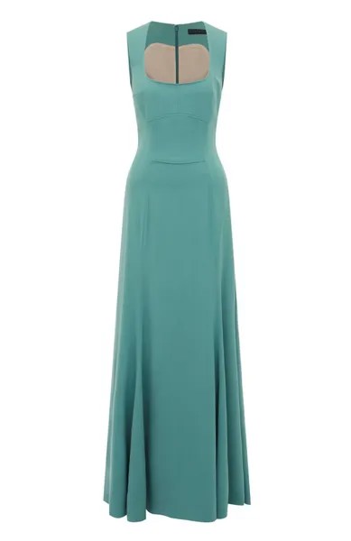 Платье из вискозы и шерсти Elie Saab