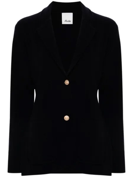 Allude трикотажный пиджак, синий