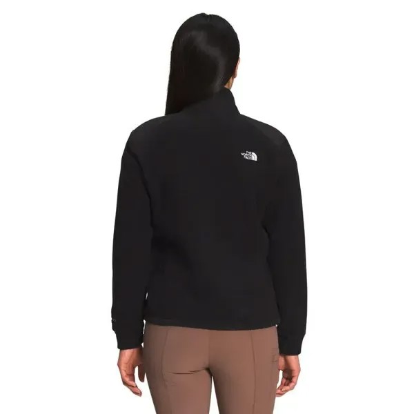 Женские черные флисовые кроссовки с молнией во всю длину The North Face Alpine Polartec 200 NF0A7WWM SGN1144, черный
