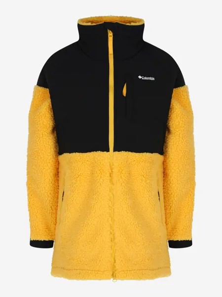 Джемпер флисовый женский Columbia Icons Ballistic Fleece, Желтый, размер 50