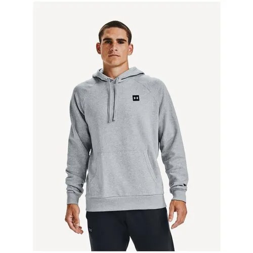 Худи спортивное Under Armour Rival Fleece, размер XL, серый