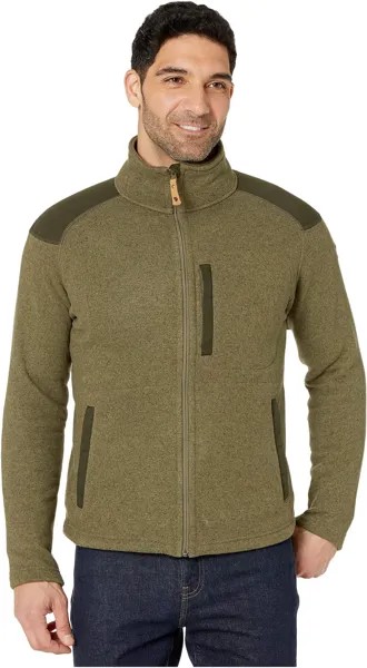 Куртка Buck Fleece Fjällräven, цвет Laurel Green/Deep Forest