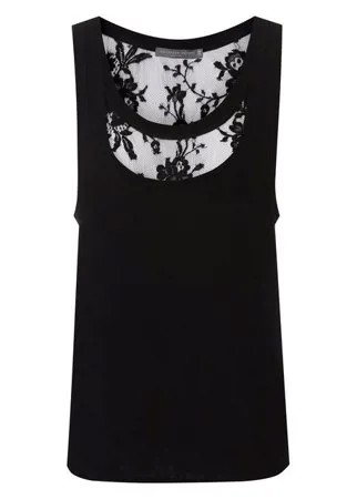 Шелковый топ Alexander McQueen