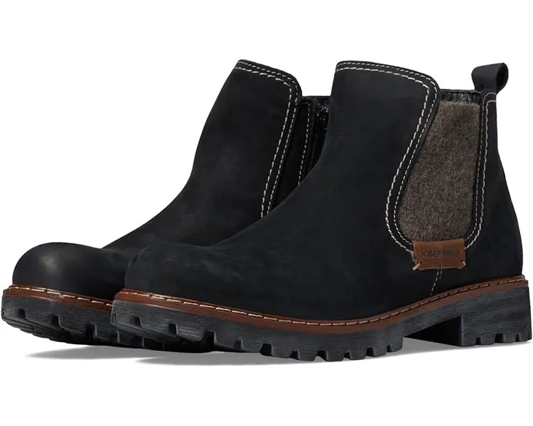 Ботинки Josef Seibel Marta 03, цвет Black/Kombi Ungaro/Washed