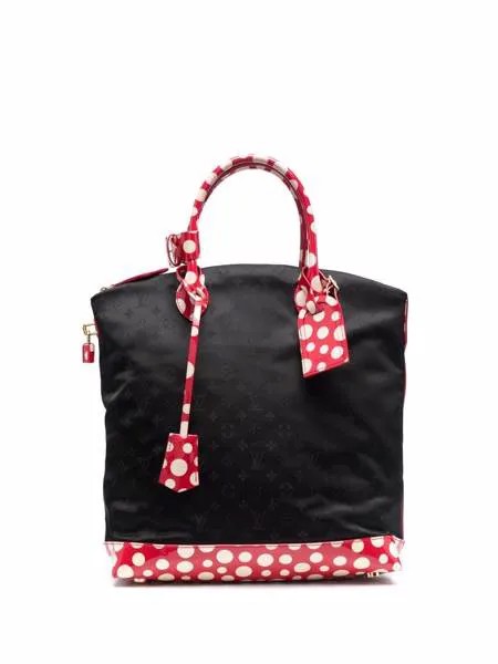 Louis Vuitton сумка Lockit GM 2012-го года из коллаборации с Yayoi Kusama