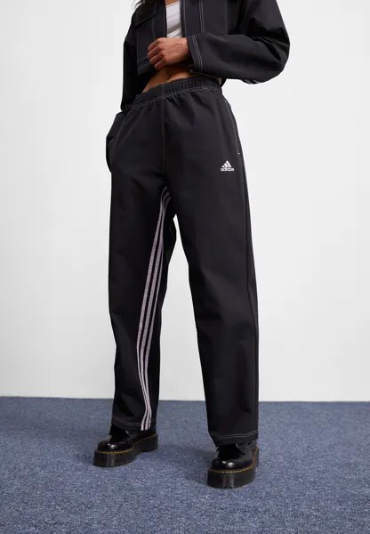 Спортивные брюки Adidas Dance, черный / прозрачно-розовый