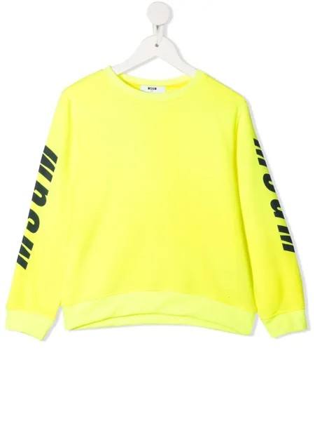 MSGM Kids джемпер с логотипом