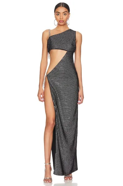 Платье Camila Coelho Jolene Gown, черный
