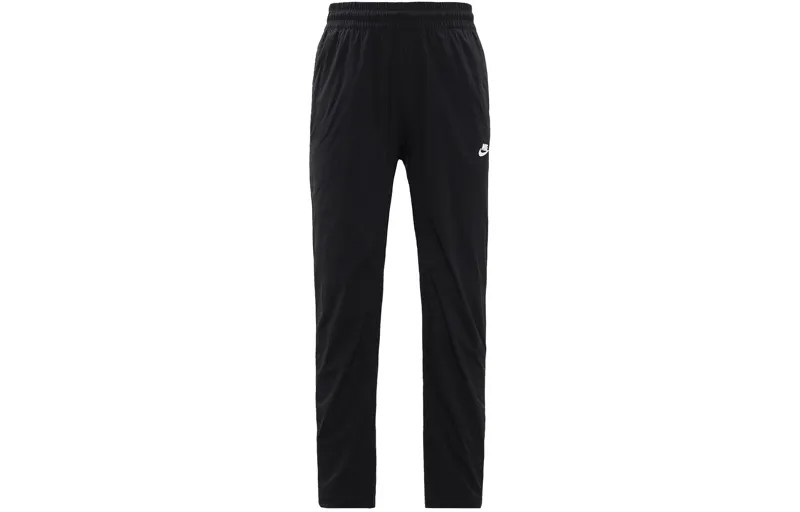 Мужские трикотажные спортивные штаны Nike, цвет Black