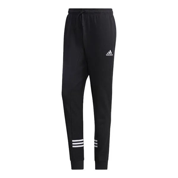 Спортивные штаны adidas M E Comf Pt Stripe Running Bundle Feet Sports Pants Black, черный