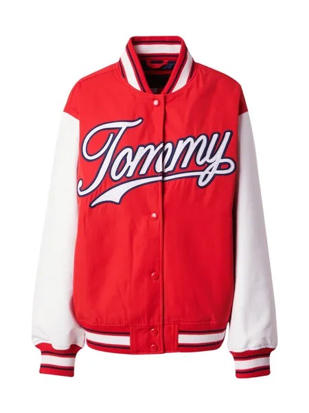 Толстовка на молнии Tommy Jeans, красный