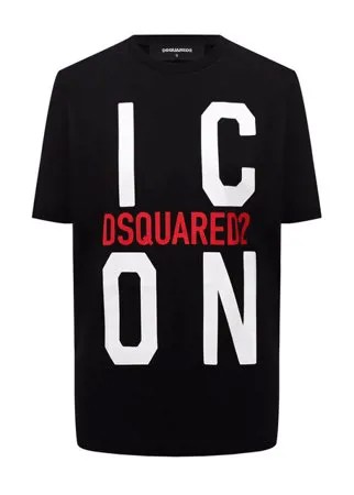 Хлопковая футболка Dsquared2