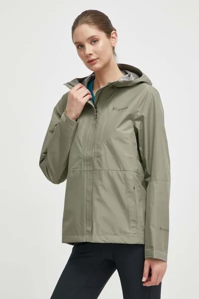 Минималистичная уличная куртка GORE-TEX Marmot, зеленый