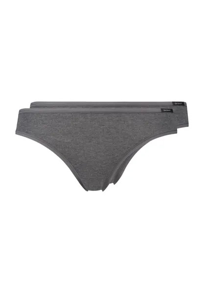 Трусики Cotton Advantage, 2 шт., женские SKINY, цвет Anthrazit Melange