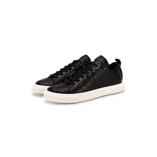 Кожаные кеды Blabber Giuseppe Zanotti Design