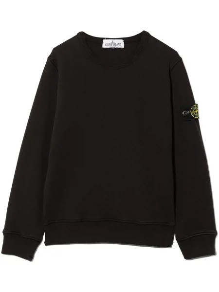 Stone Island Junior толстовка с нашивкой Compass