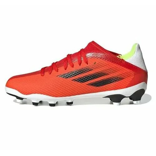Бутсы  adidas, размер 34, красный