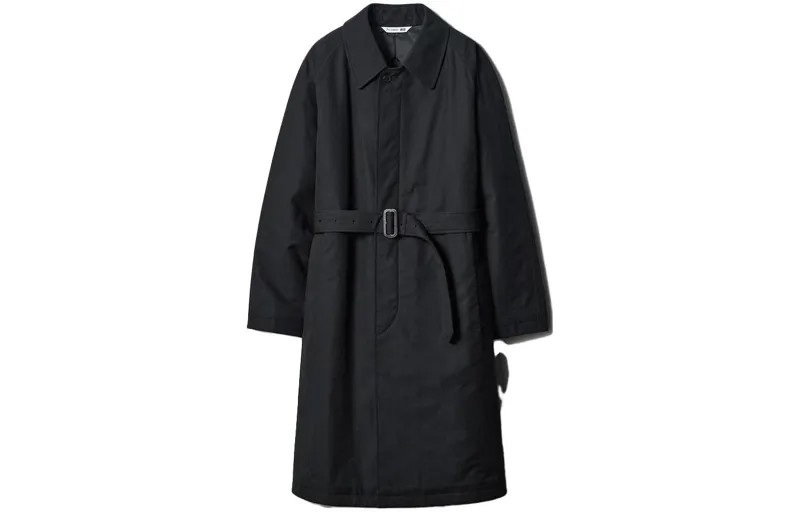 Мужской тренч UNIQLO, цвет Black