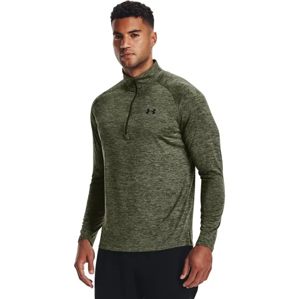 Лонгслив мужской Under Armour 1328495 зеленый 48-50 RU