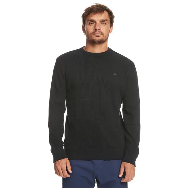 Свитер Quiksilver Flanders Waffle Crew Crew Neck, серый