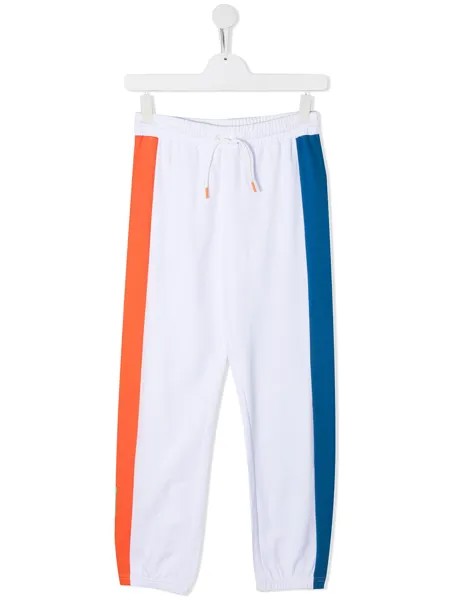 Stella McCartney Kids спортивные брюки со вставками