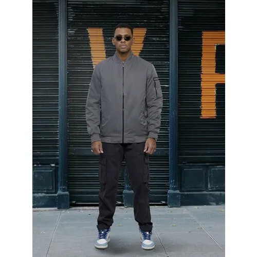 Бомбер , размер 3XL, gray