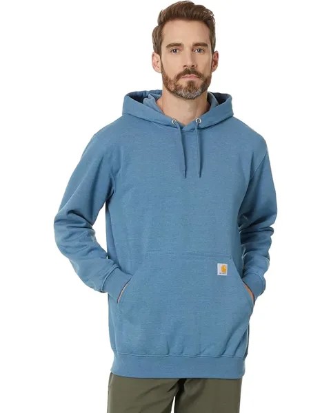 Толстовка Carhartt Loose Fit Midweight Logo Sleeve Graphic Sweatshirt, цвет Thundercloud Heather