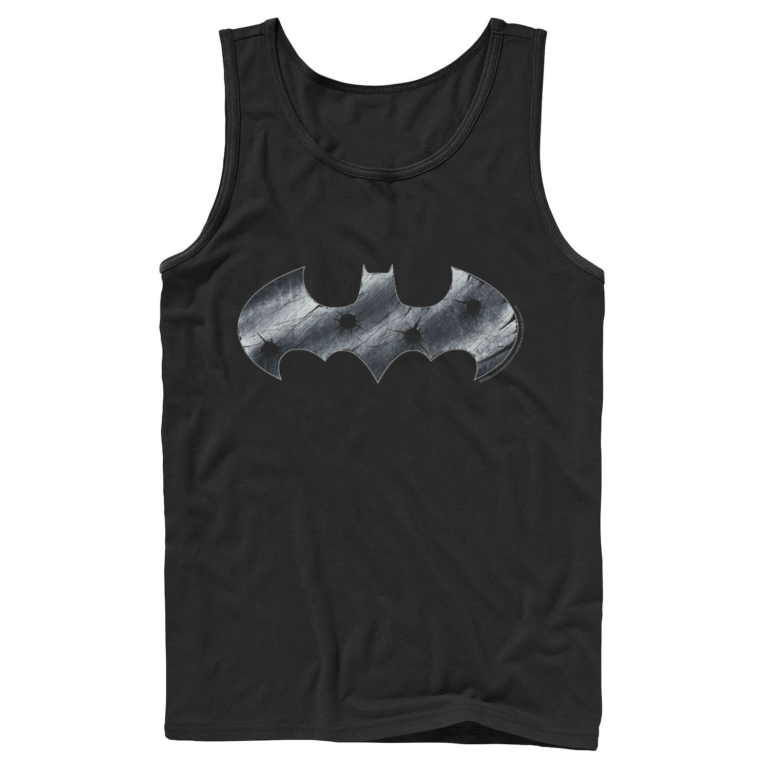 Мужская майка с логотипом DC Comics Batman Steel