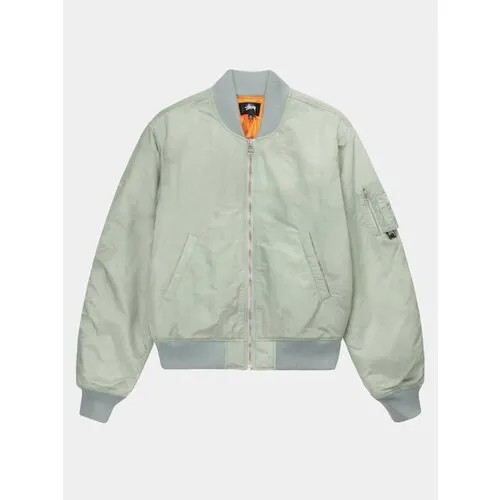 Бомбер DYED NYLON stussy ( xl / зеленый / 115694 )