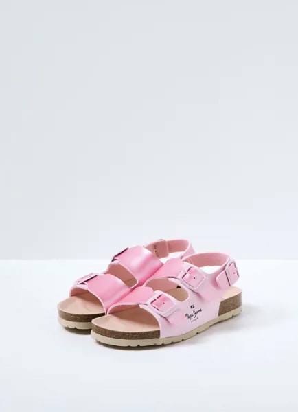 Детские сандалии Pepe Jeans London (BIO CORP GIRL K s_PGS90186), розовые