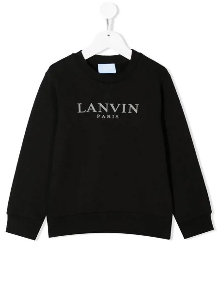 LANVIN Enfant толстовка с логотипом