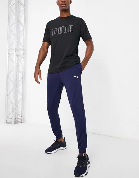 Спортивные джоггеры из политрикотажа Puma Team Rise-Белый