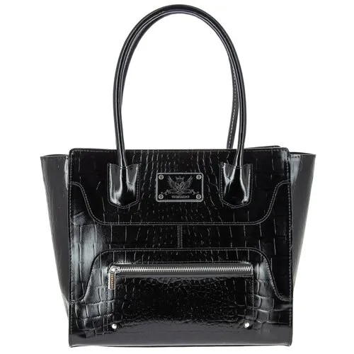 Versado Женская сумка B428 black croco
