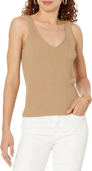 Топ Michael Stars Paige Tank, цвет Safari