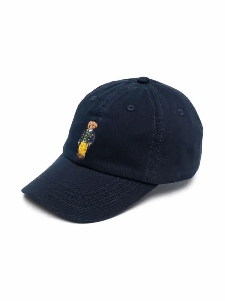 Ralph Lauren Kids кепка с вышивкой Polo Bear