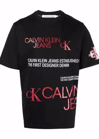 Calvin Klein Jeans футболка с логотипом