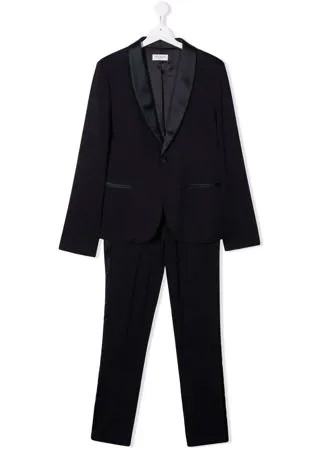 Paolo Pecora Kids костюм-двойка с однобортным пиджаком