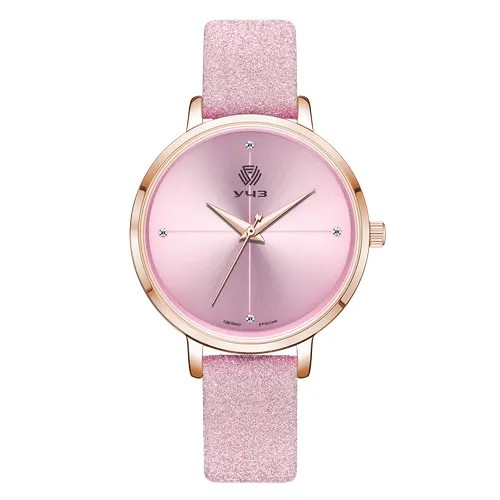 Наручные часы УЧЗ 3070L-4, розовый, золотой