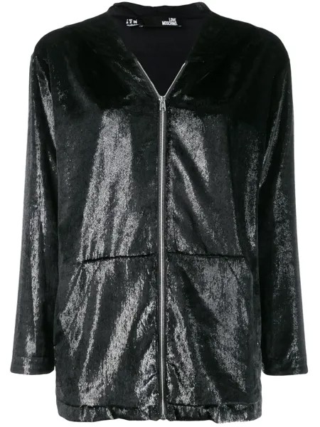 Love Moschino худи на молнии