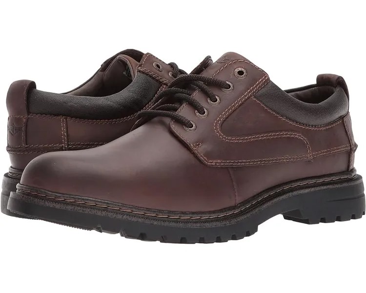 Оксфорды Dockers Warden Plain Toe, цвет Red/Brown Soft Oiled Crazyhorse