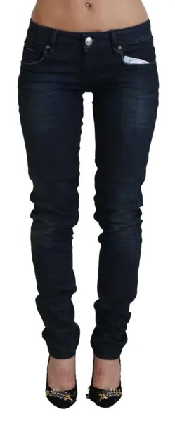 ACHT Jeans Синие облегающие женские джинсовые брюки с заниженной талией s. W26 Рекомендуемая розничная цена 250 долларов США