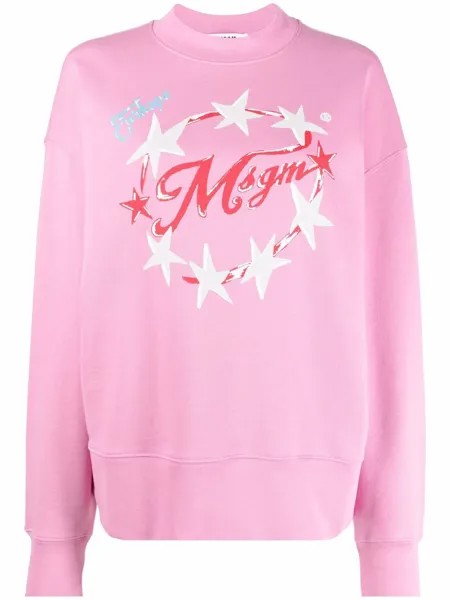 MSGM толстовка с логотипом