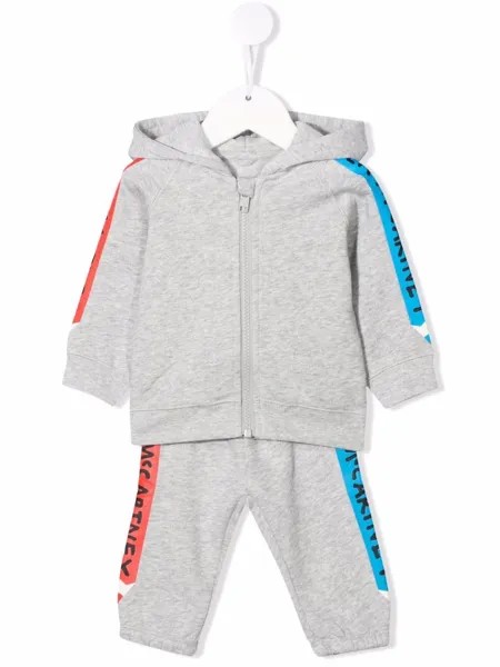 Stella McCartney Kids спортивный костюм с капюшоном логотипом