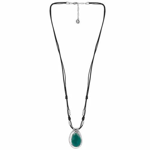 Колье Ciclon, Gadea, двойное, с муранским стеклом, CN-232828 бирюзовый