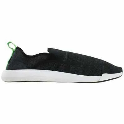 Sanuk Chiba Quest Slip On Мужские черные кроссовки Повседневная обувь 1091090-BLK