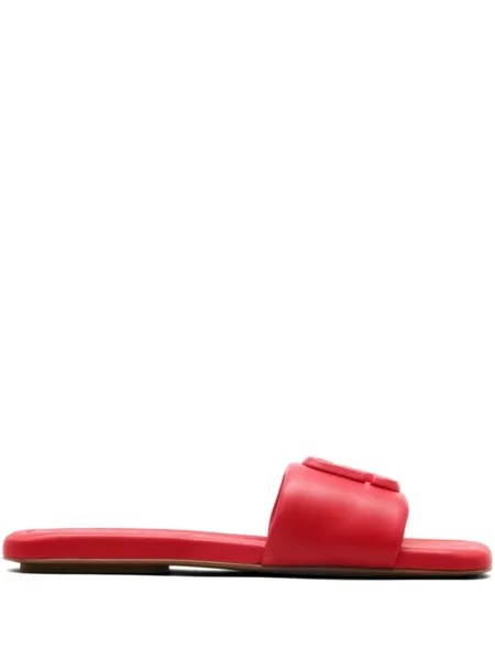 Marc Jacobs сандалии из кожи J Marc, красный
