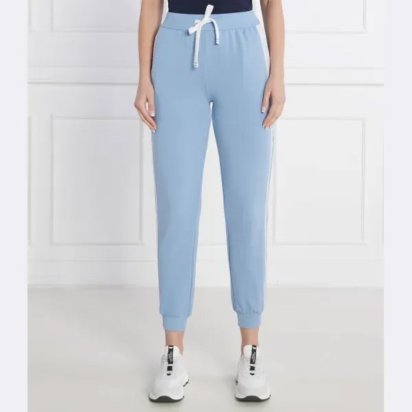 Спортивные спортивные штаны стандартного кроя с логотипом_pants Hugo, синий